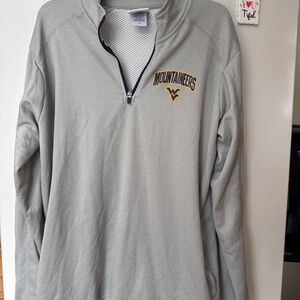 WVU West Virginia Mountaineers 1/4 zip